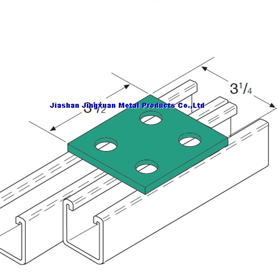 4 hole splice plate